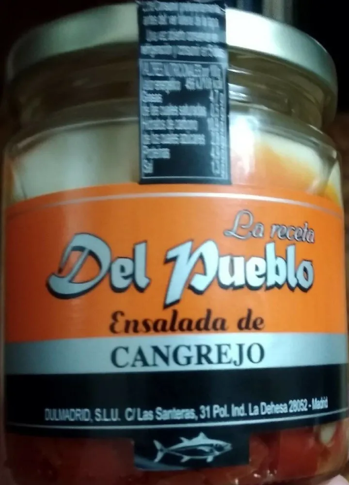 Ensalada cangrejo