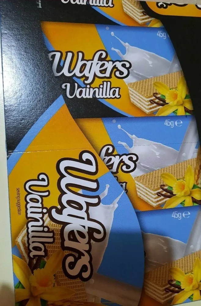 Wafers vainilla