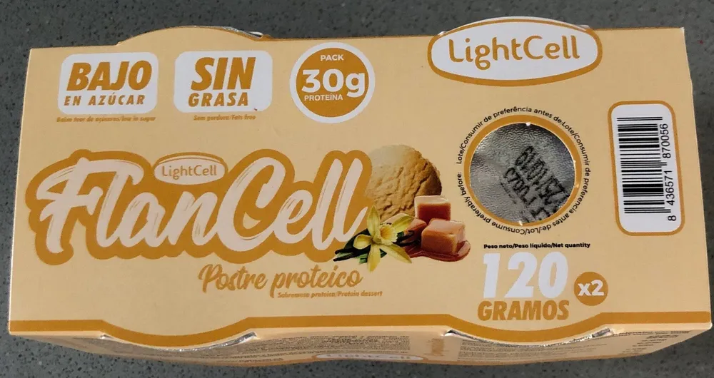 Flancell postre proteico
