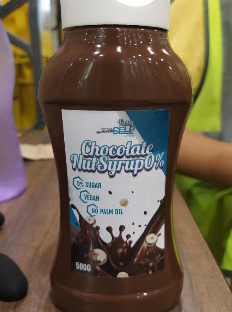 Chocolate nut syrup