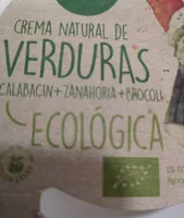 Crema Natural de Verduras
