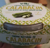 Crema natural de calabacín con aceite de oliva virgen extra