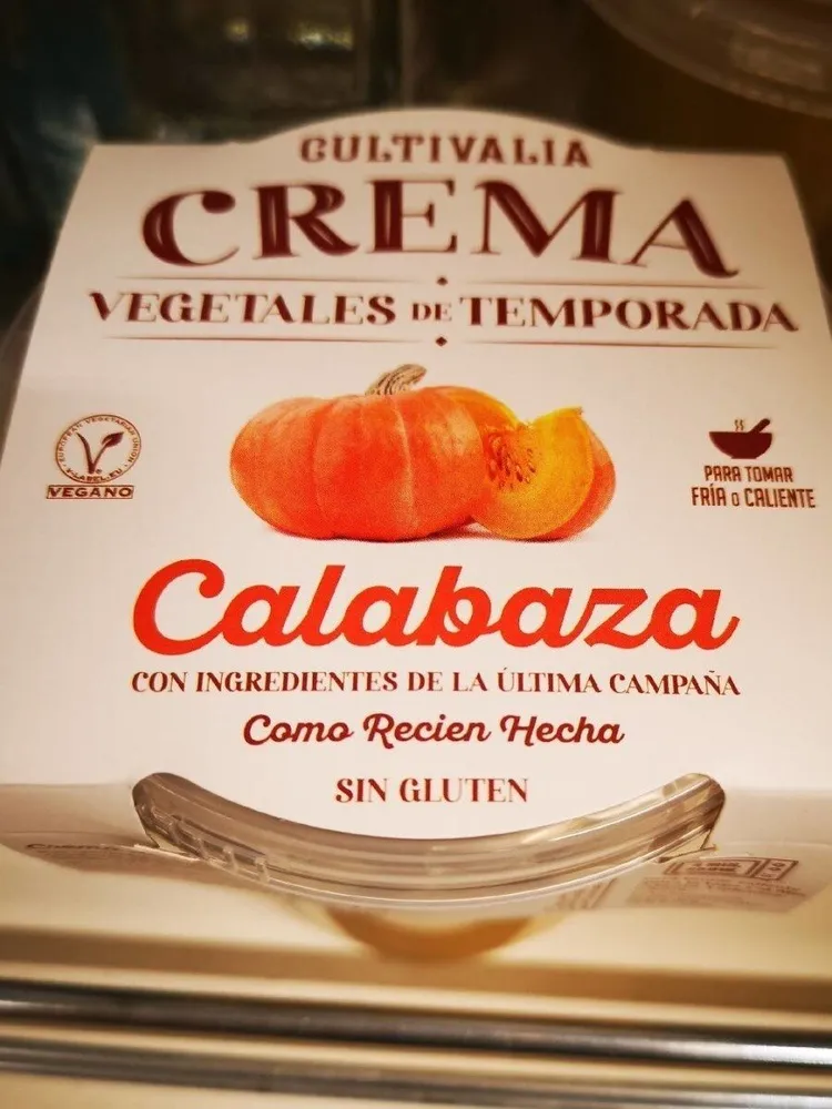 Crema de vegetales de temporada Calabaza