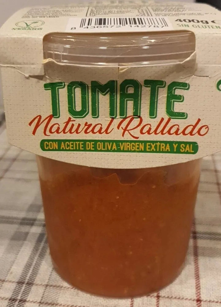 Tomate natural rallado