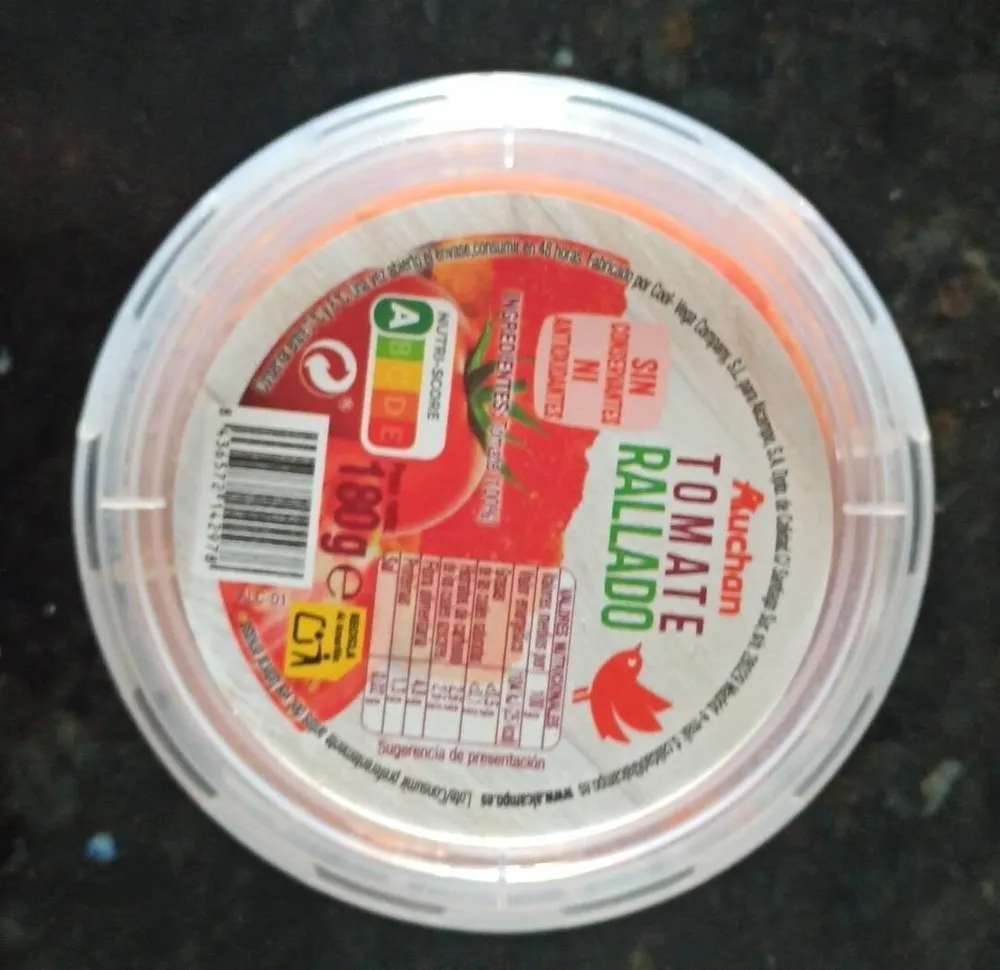 Tomate rallado
