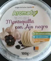 Mantequilla con ajo negro
