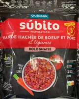 Súbito viande hachée bœuf et porc bolognaise