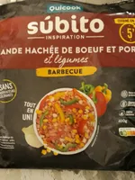 Viande hachée de boeuf et porc Barbecue