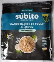 Viande hachée de poulet et légumes Méditerranée