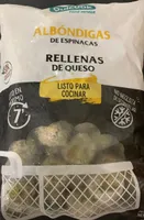 Albóndigas de espinacas rellenas de queso