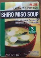 Shiro miso soup