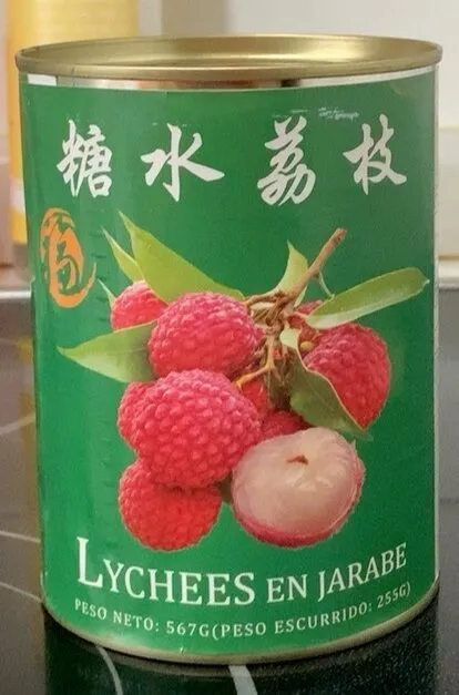 Lychees en jarabe