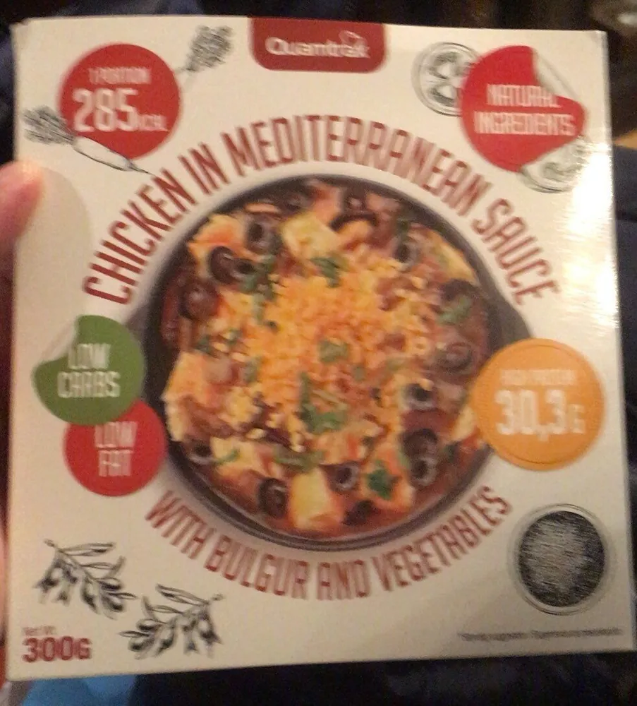 Chiken in mediterranean sauce