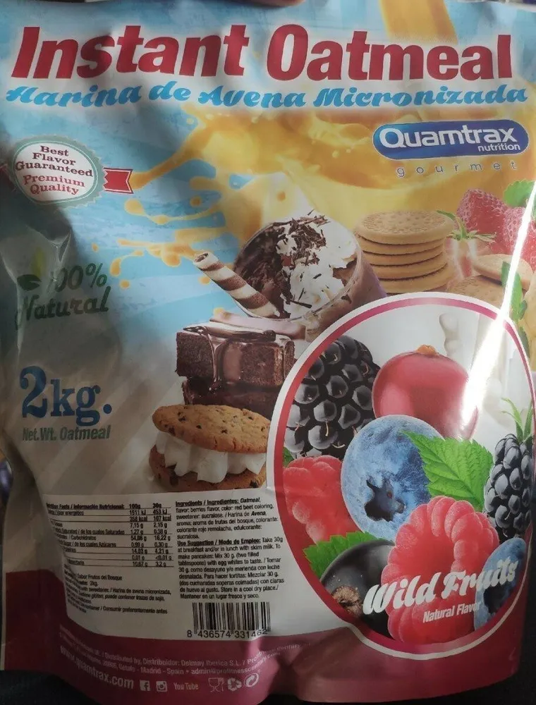 Instant oatmeal