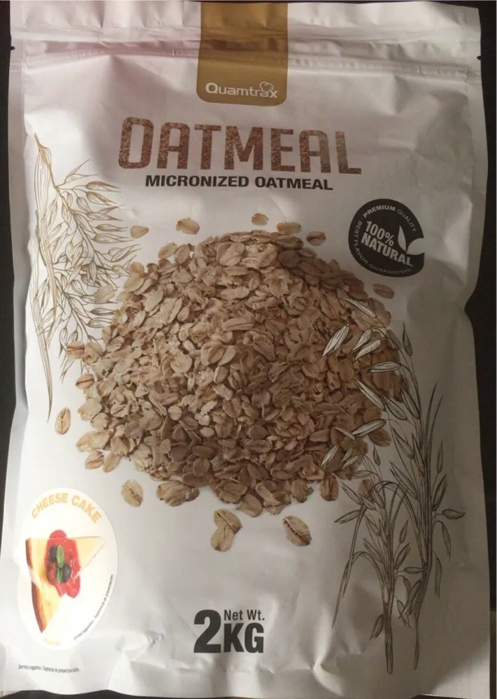 Micronized oatmeal