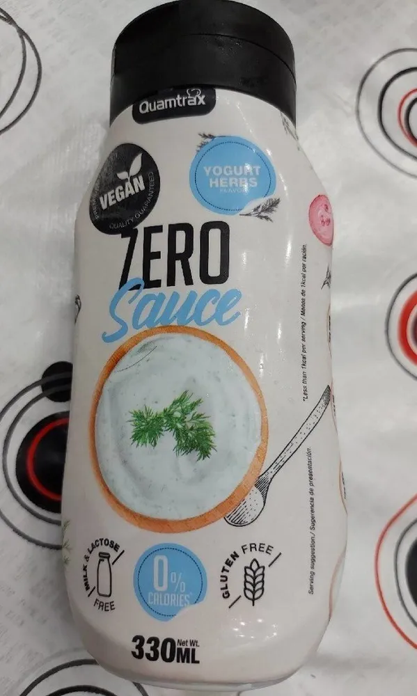 Yogurt herbs zero sauce