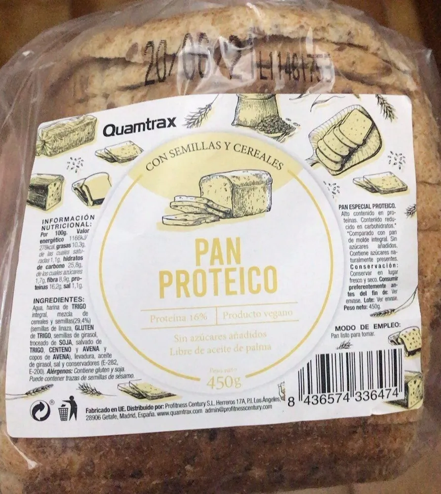 Pan proteico