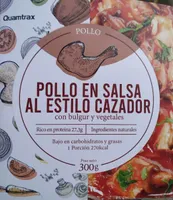 Pollo en salsa al estilo cazador