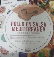 pollo en salsa mediterránea