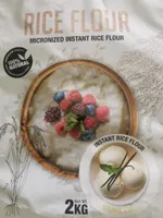 Rice flour vanilla