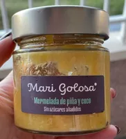 Mermelada de Piña y Coco Sin Azúcar