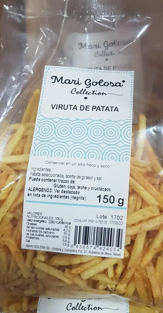 Viruta patata