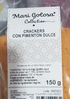 Crackers con pimentón