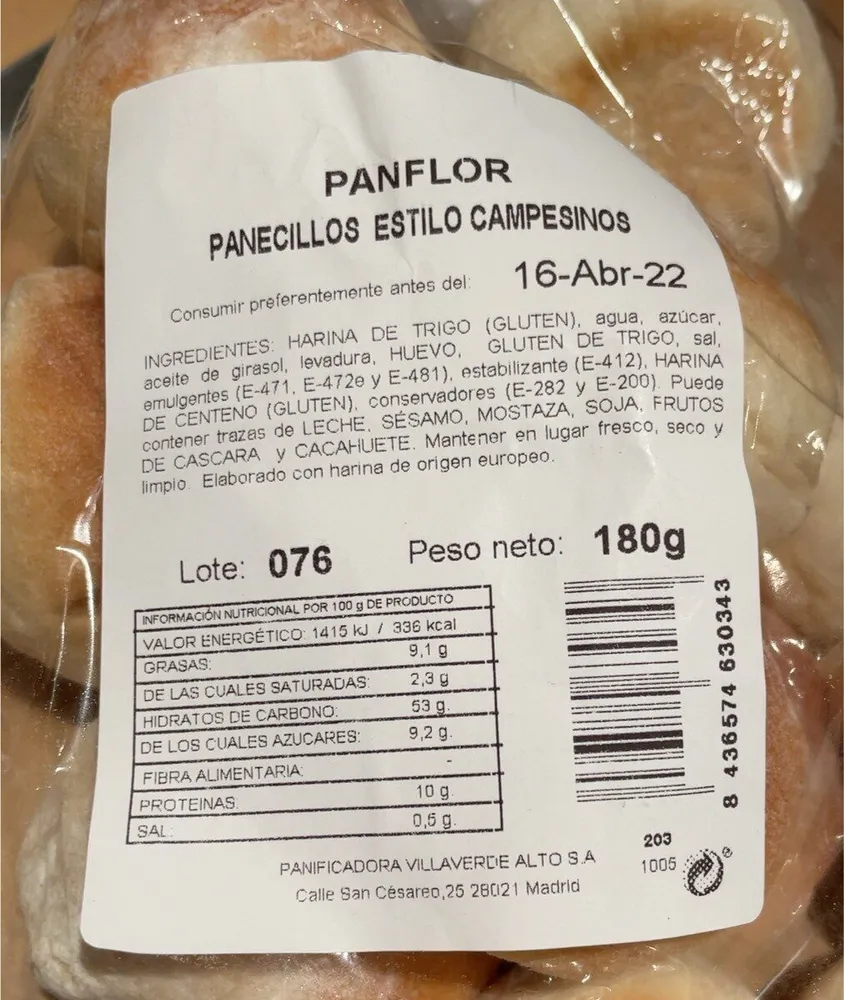 Panecillos estilo campesinos