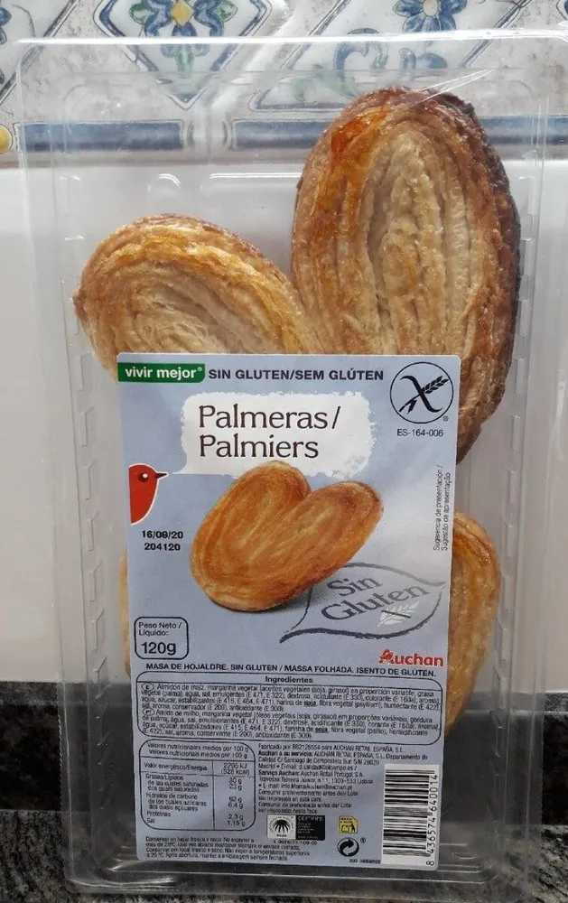 Palmeras sin gluten