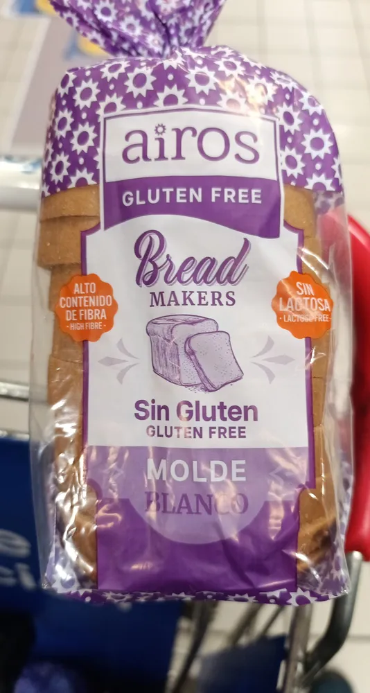 Bread Makers pan de molde sin gluten