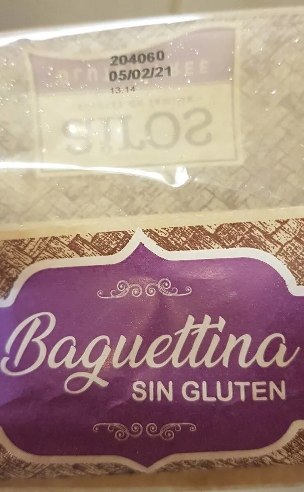 Baguettina sin gluten