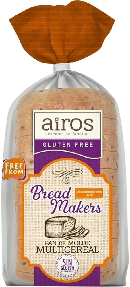 Bread Makers pan de molde multicereal sin gluten