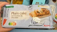 Plum cake con trocitos de chocolate