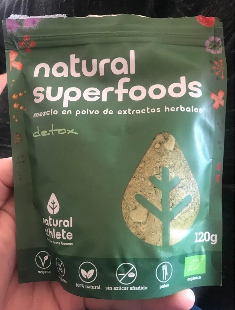 Natural Superfoods mezcla en polvo de extractos herbales