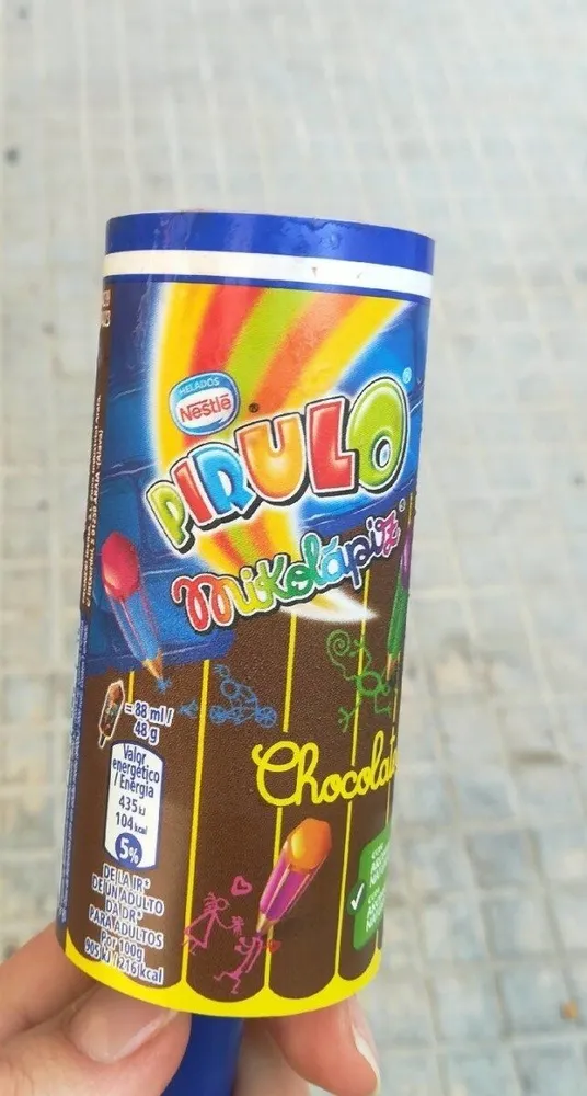 Mikolapiz pirulo chocolate