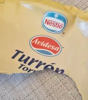 Helado de turrón
