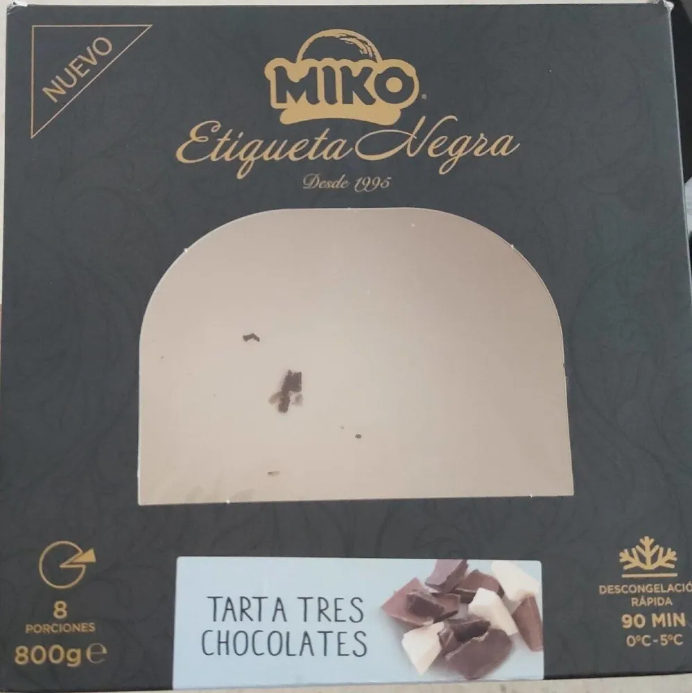 Tarta Tres Chocolates