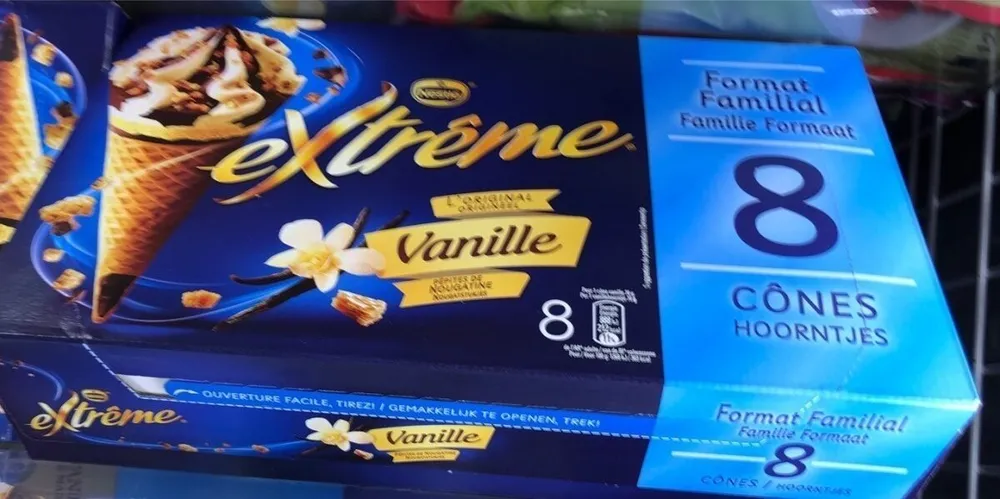 Cônes vanille