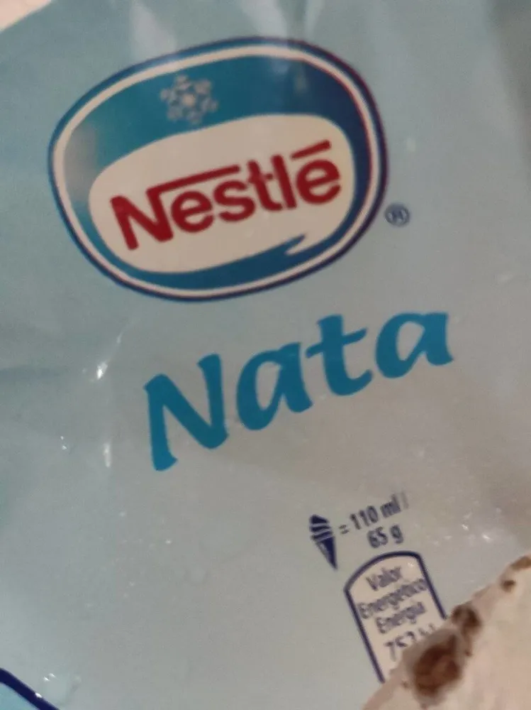 Helado de nata