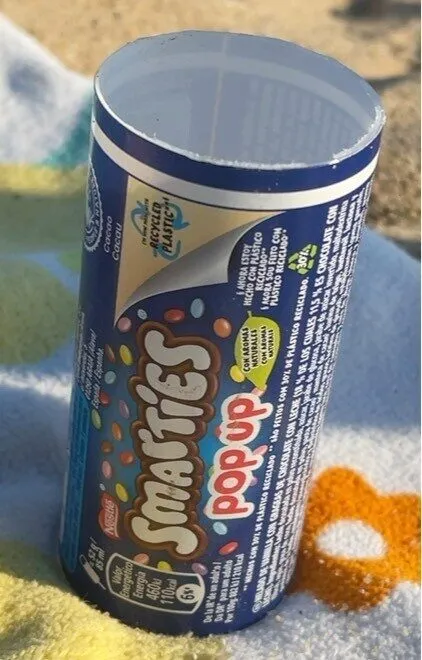 Smarties pop up