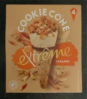 Glace Cookie Cone Caramel