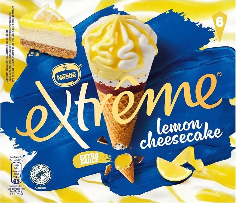 Extrême lemon cheesecake