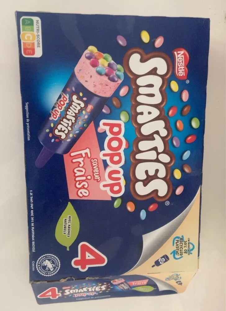 Smarties pop up