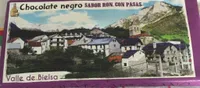 Andorra Chocolate negro 52% con pasas sabor ron