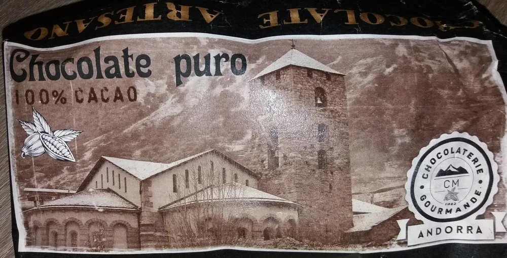 Chocolat pur cacao 100%