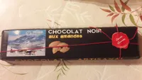 Chocolat noir artisanal aux amandes