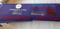 Chocolate con leche artesano