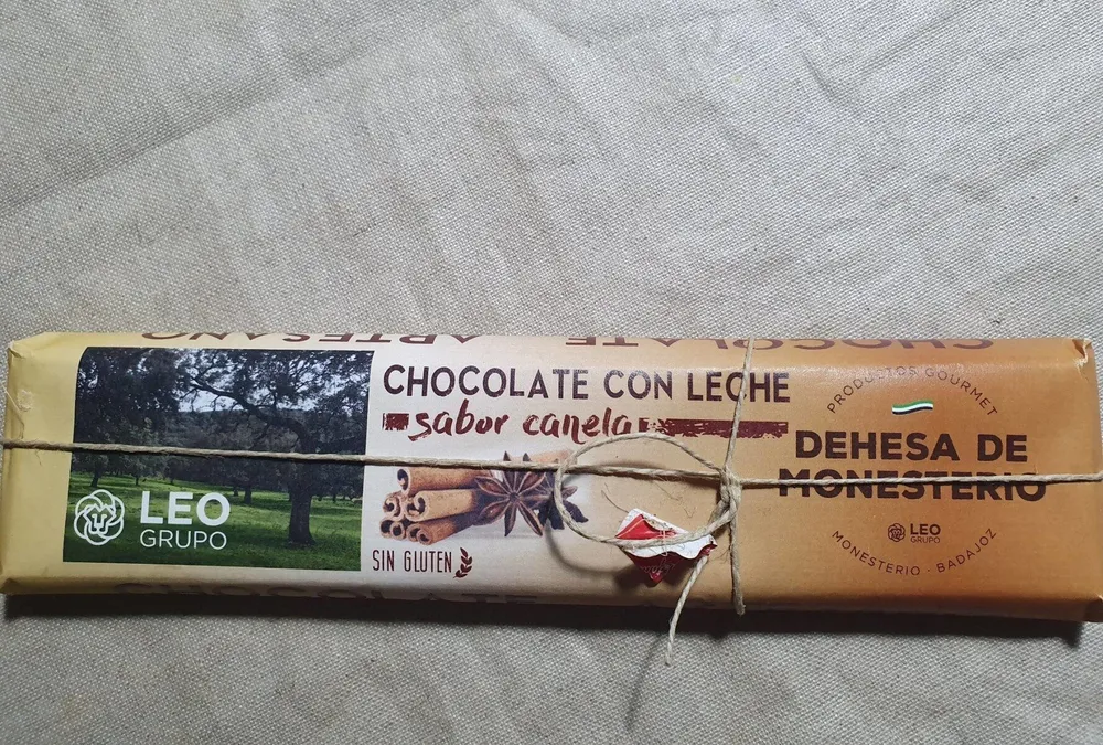 Chocolate con leche sabor canela