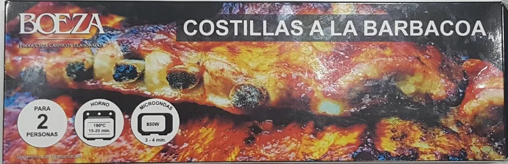 Costillas a la barbacoa