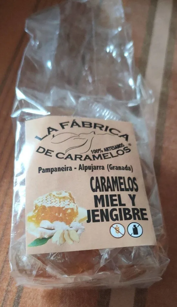 Caramelos Miel y Jengibre